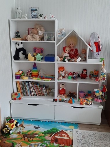 Стеллаж для игрушек №10