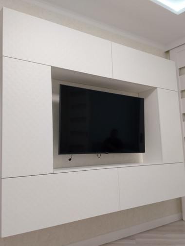 Подвесная стенка в гостиную №17