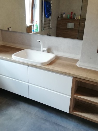 Подвесная тумба под умывальник №3