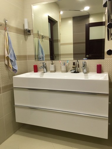 Подвесная тумба под умывальник №17