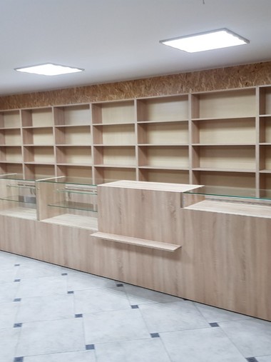 Стеллаж и прилавок №5