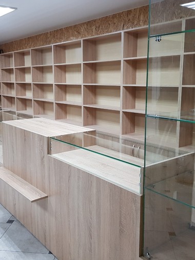 Стеллаж и прилавок №5