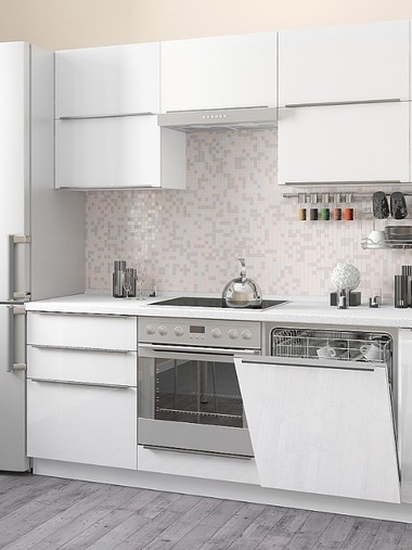 Кухня из пластика №3