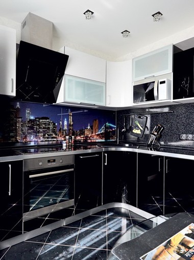 Кухня из пластика №4