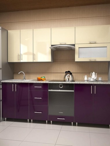 Кухня из пластика №5