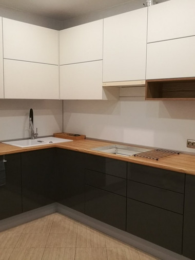 Кухня из пластика №14