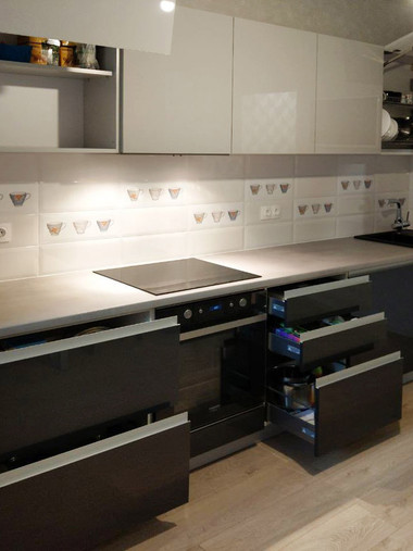 Кухни акрил №14