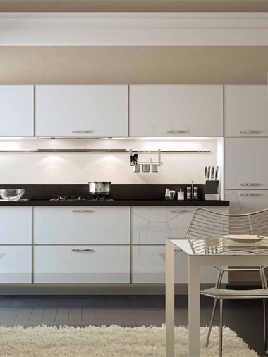 Кухня из пластика №8