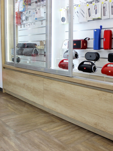 Шкаф-витрина комбинированный №11