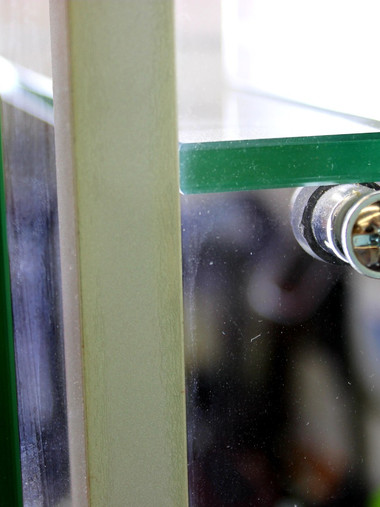 Шкаф-витрина комбинированный №11