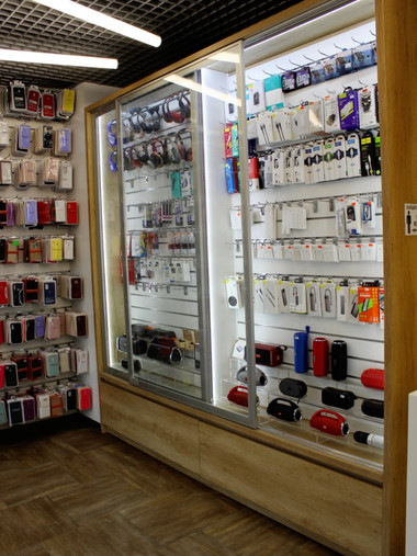 Шкаф-витрина комбинированный №11