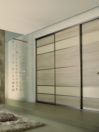 Шкаф-купе встроенный №1