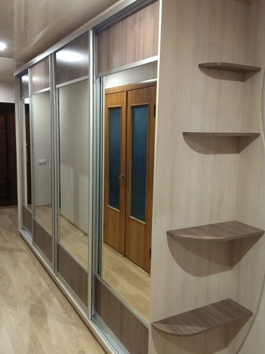 Шкаф-купе встроенный №8